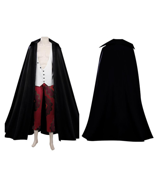 Red-Haired Shanks ONE PIECE FILM RED Outfit Halloween Cosplay Costume